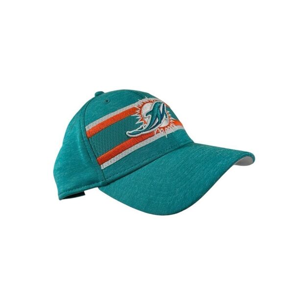 New Era NFL Miami Dolphins Fan Apparel Flex Hat M/L - Picture 1 of 9